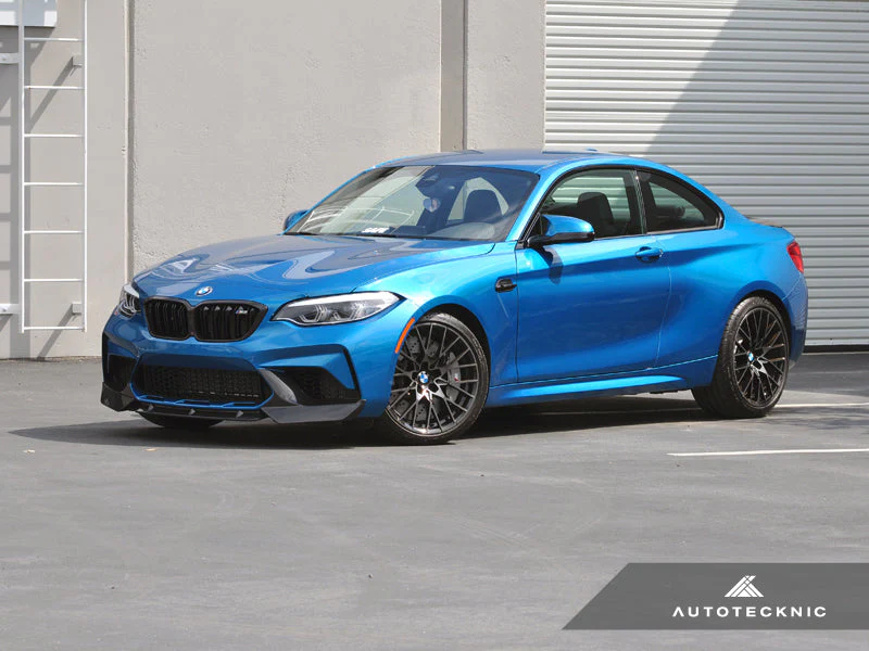 AutoTecknic Dry Carbon Fiber Center Front Lip - F87 M2 Competition - Image 9
