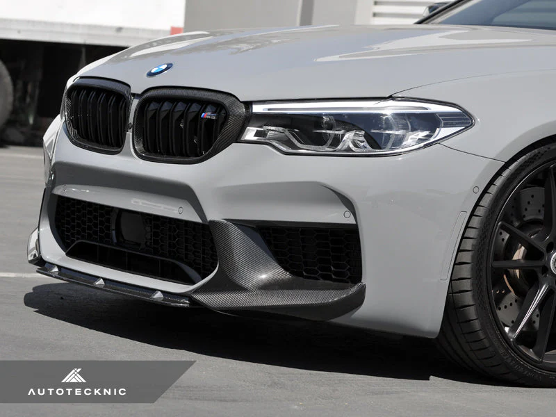 AutoTecknic Dry Carbon Fiber Center Front Lip - F90 M5 | F90 M5 Competition Pre-LCI - Image 3