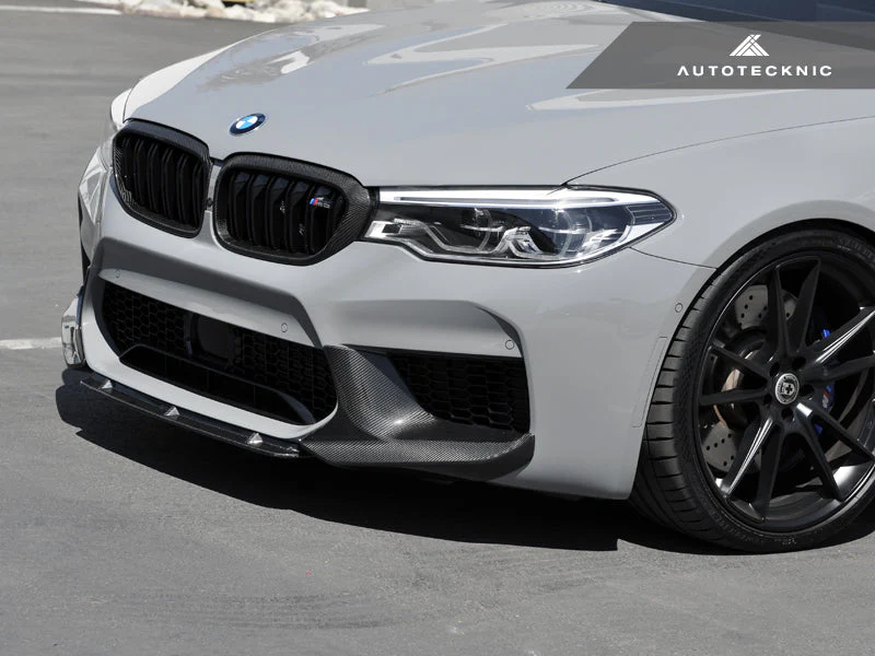 AutoTecknic Dry Carbon Fiber Center Front Lip - F90 M5 | F90 M5 Competition Pre-LCI - Image 4