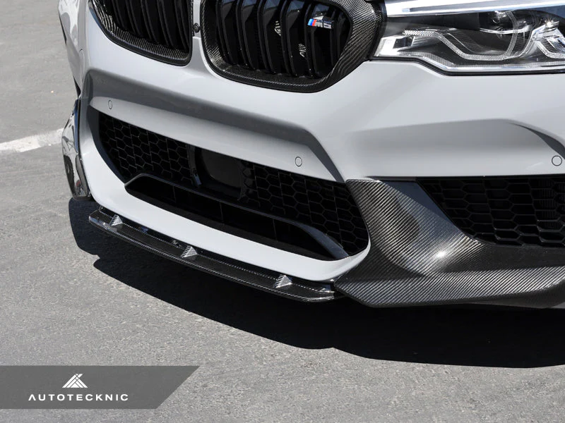 AutoTecknic Dry Carbon Fiber Center Front Lip - F90 M5 | F90 M5 Competition Pre-LCI - Image 6