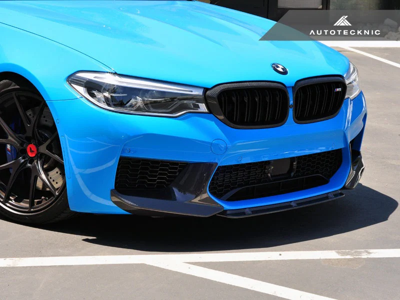 AutoTecknic Dry Carbon Fiber Center Front Lip - F90 M5 | F90 M5 Competition Pre-LCI - Image 9