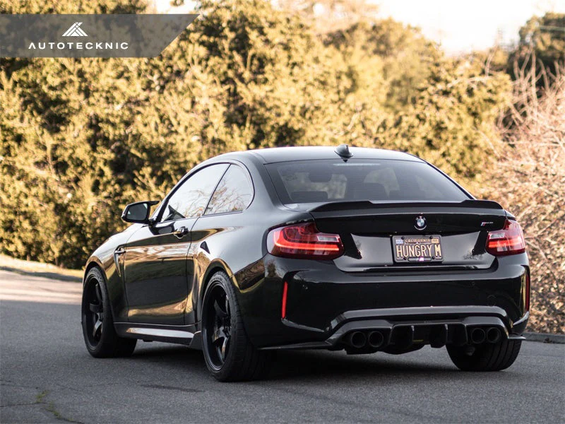 AutoTecknic Dry Carbon Fiber Competition Trunk Spoiler - F87 M2 | F22 2-Series - Image 5