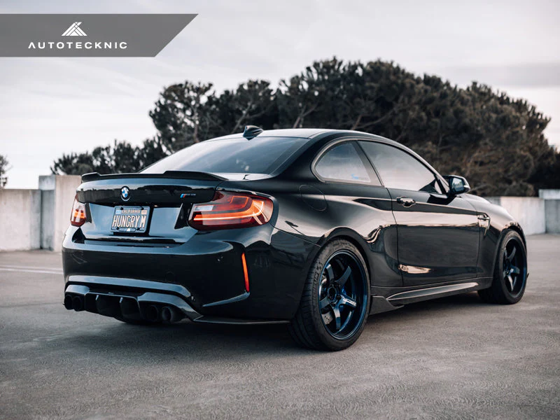 AutoTecknic Dry Carbon Fiber Competition Trunk Spoiler - F87 M2 | F22 2-Series - Image 6
