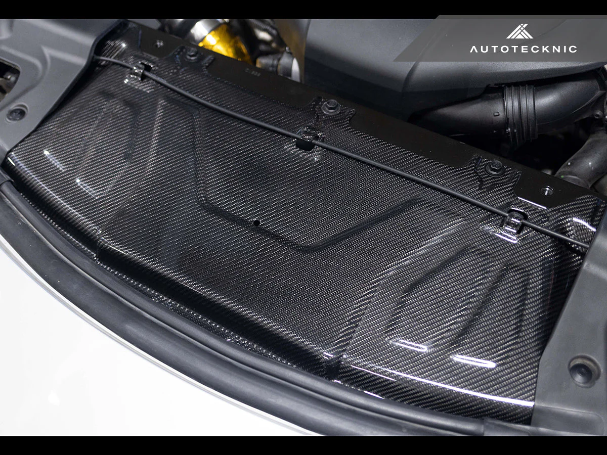 AutoTecknic Dry Carbon Fiber Cooling Shroud - A90 Supra - Image 4