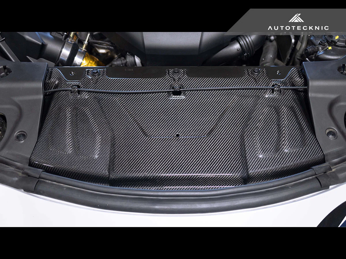 AutoTecknic Dry Carbon Fiber Cooling Shroud - A90 Supra - Image 5
