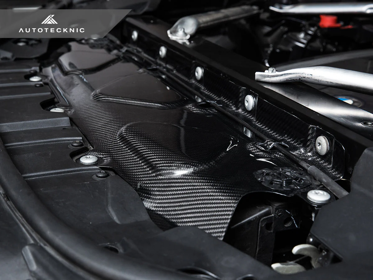 AutoTecknic Dry Carbon Fiber Cooling Shroud - F95 X5M | F96 X6M | G09 XM - Image 4