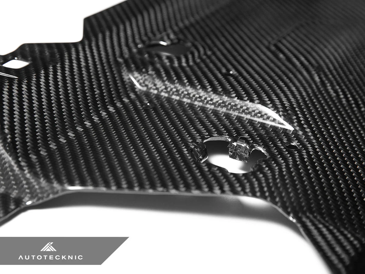 AutoTecknic Dry Carbon Fiber Cooling Shroud - G01 X3 | G02 X4 - Image 4