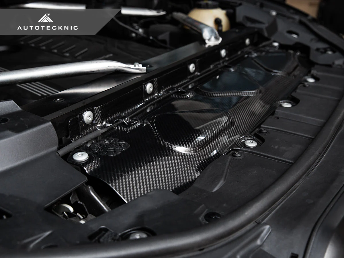 AutoTecknic Dry Carbon Fiber Cooling Shroud - G05 X5 | G06 X6 | G07 X7 - Image 4