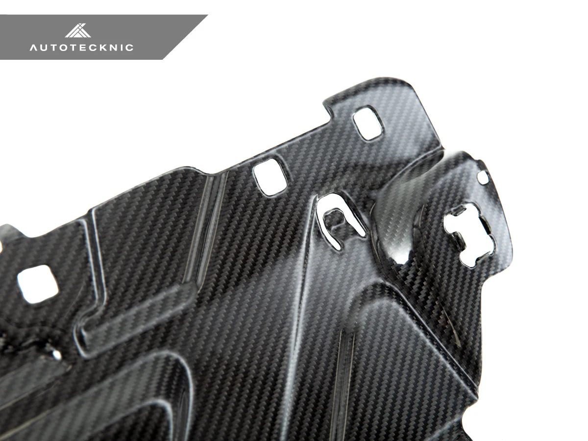 AutoTecknic Dry Carbon Fiber Cooling Shroud - G20 3-Series - Image 10