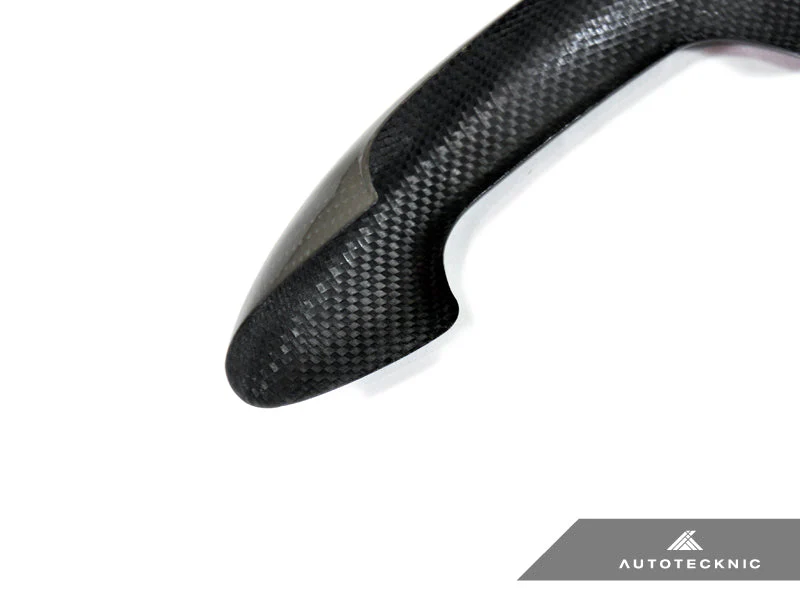 AutoTecknic Dry Carbon Fiber Door Handle Trims - F10 5-Series | F06/ F12/ F13 6-Series | F01 7-Series - Image 4