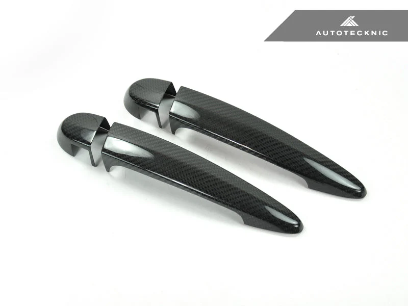 AutoTecknic Dry Carbon Fiber Door Handle Trims - F22/ F23 2-Series - Image 2