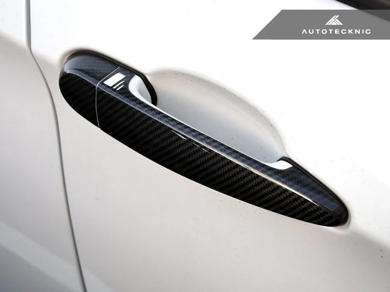 AutoTecknic Dry Carbon Fiber Door Handle Trims - F32/ F33/ F36 4-Series - Image 4