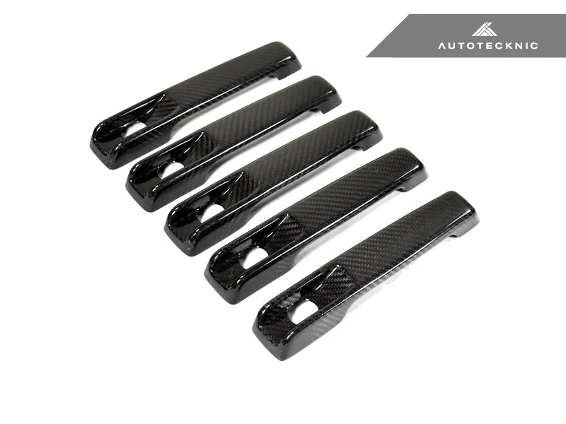 AutoTecknic Dry Carbon Fiber Door Handle Trims - Mercedes-Benz W463 G-Class - Image 3