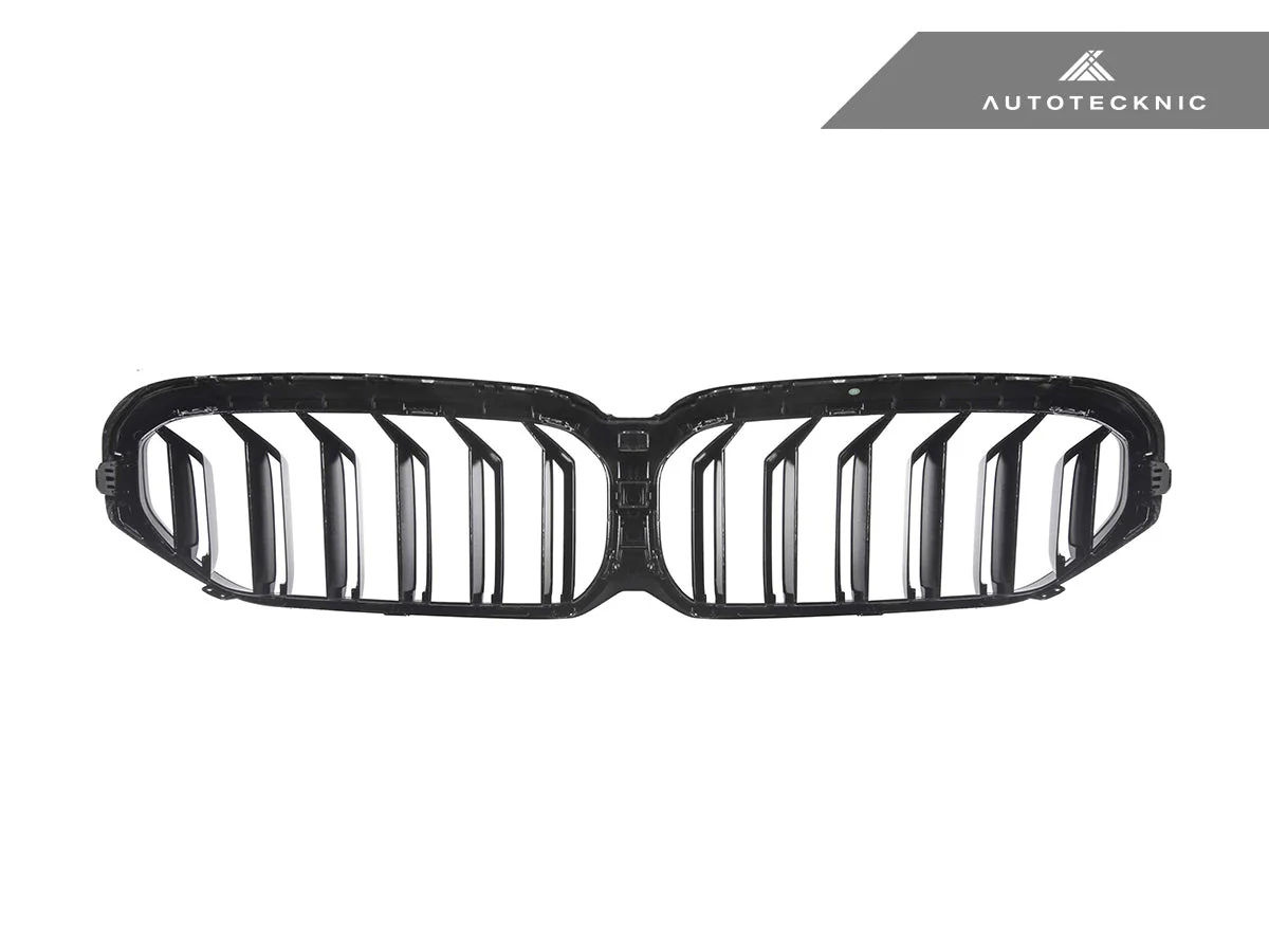 AutoTecknic Dry Carbon Fiber Dual-Slats Front Grilles - G30 5-Series LCI - Image 4