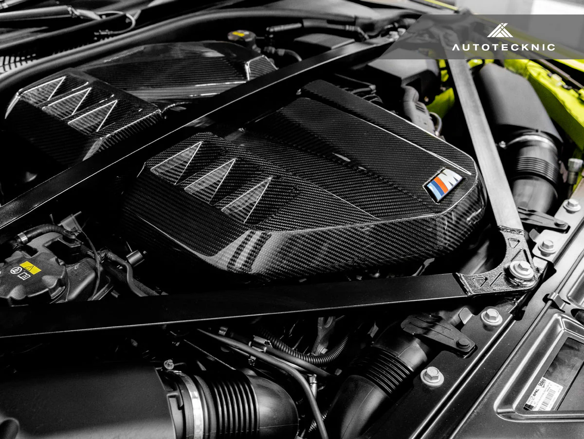 AutoTecknic Dry Carbon Fiber Engine Cover - G80 M3 | G82/ G83 M4 - Image 10