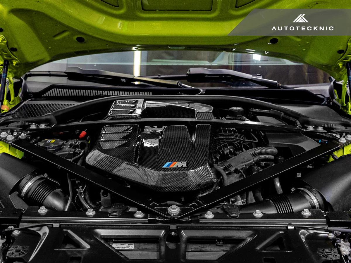 AutoTecknic Dry Carbon Fiber Engine Cover - G80 M3 | G82/ G83 M4 - Image 4
