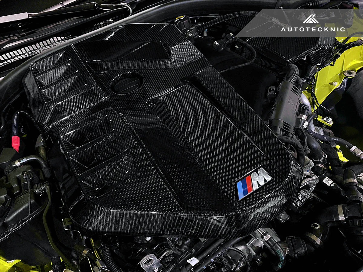 AutoTecknic Dry Carbon Fiber Engine Cover - G80 M3 | G82/ G83 M4 - Image 9