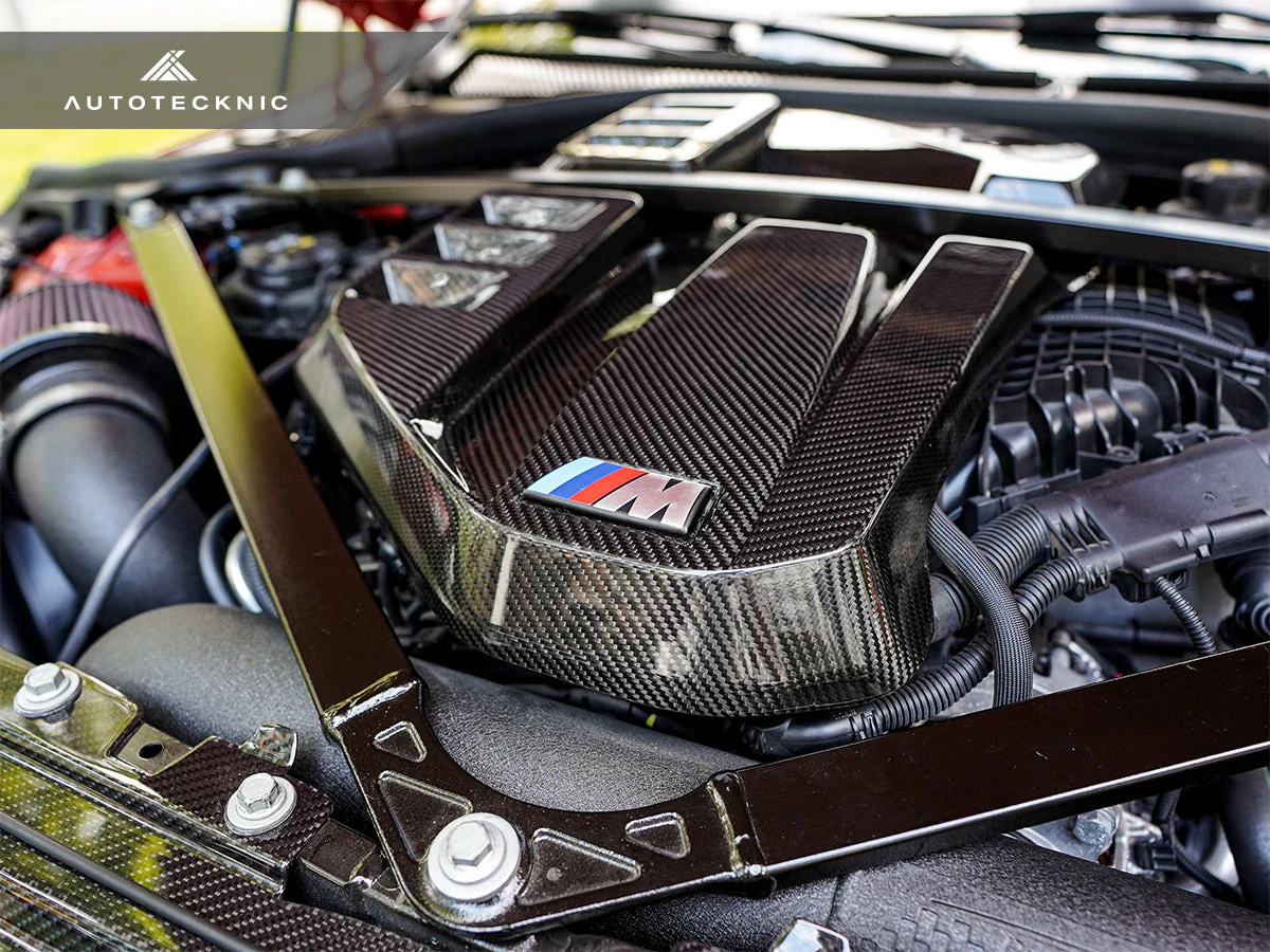 AutoTecknic Dry Carbon Fiber Engine Cover - G87 M2 - Image 11