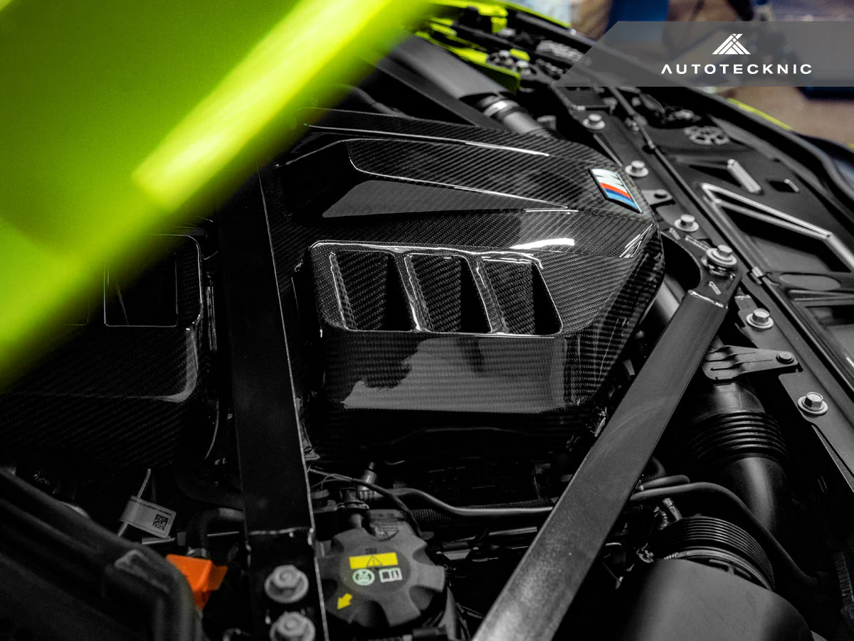 AutoTecknic Dry Carbon Fiber Engine Cover - G87 M2 - Image 7