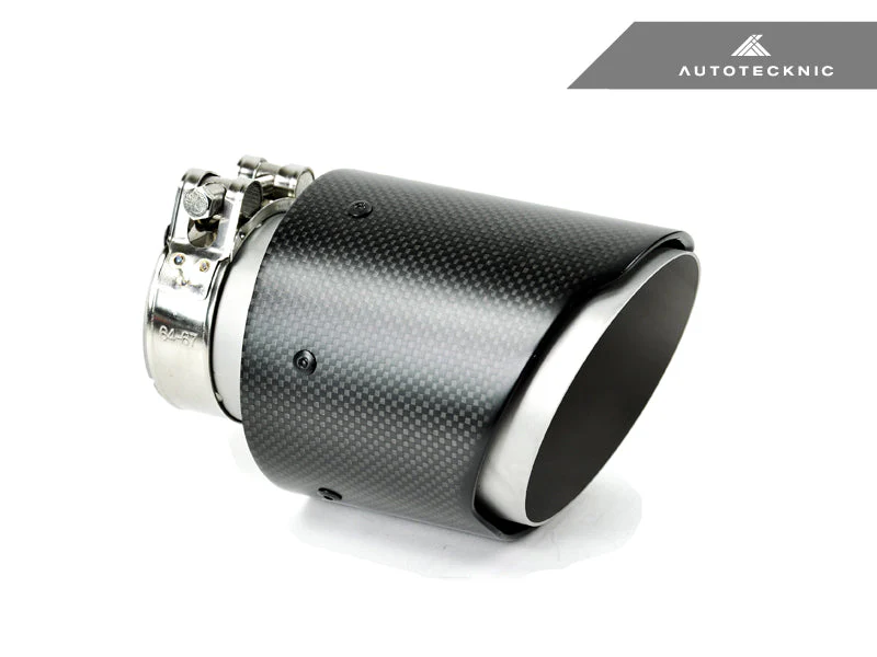 AutoTecknic Dry Carbon Fiber Exhaust Tip - Image 2
