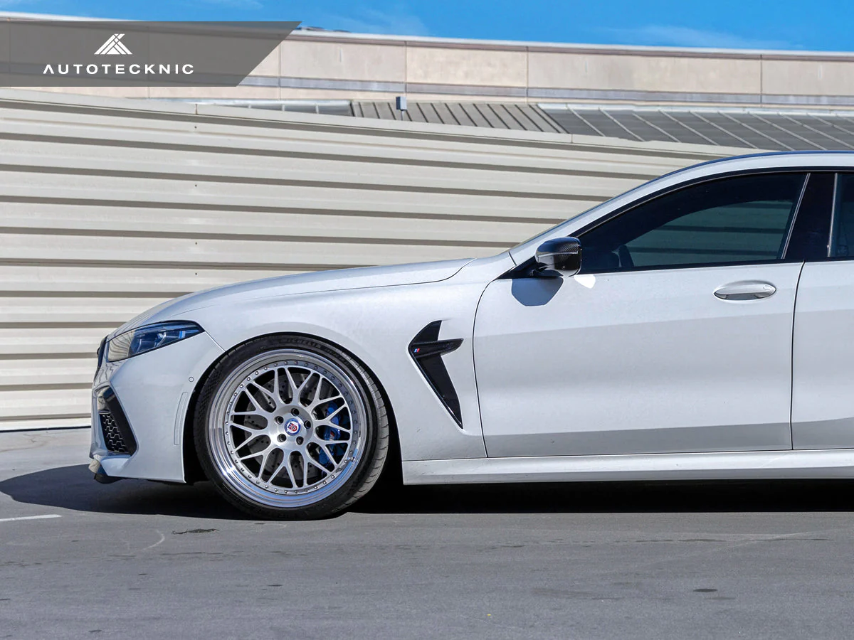 AutoTecknic Dry Carbon Fiber Fender Trim - F9X M8 - Image 4