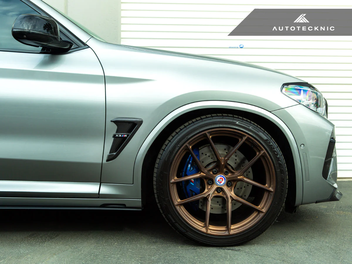 AutoTecknic Dry Carbon Fiber Fender Trim Set - F97 X3M | F98 X4M | G01 X3 | G02 X4 - Image 11