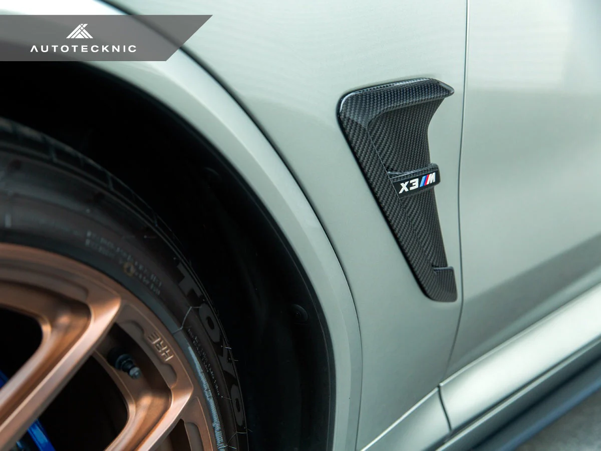 AutoTecknic Dry Carbon Fiber Fender Trim Set - F97 X3M | F98 X4M | G01 X3 | G02 X4 - Image 3