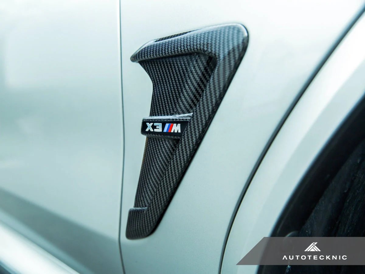 AutoTecknic Dry Carbon Fiber Fender Trim Set - F97 X3M | F98 X4M | G01 X3 | G02 X4 - Image 7