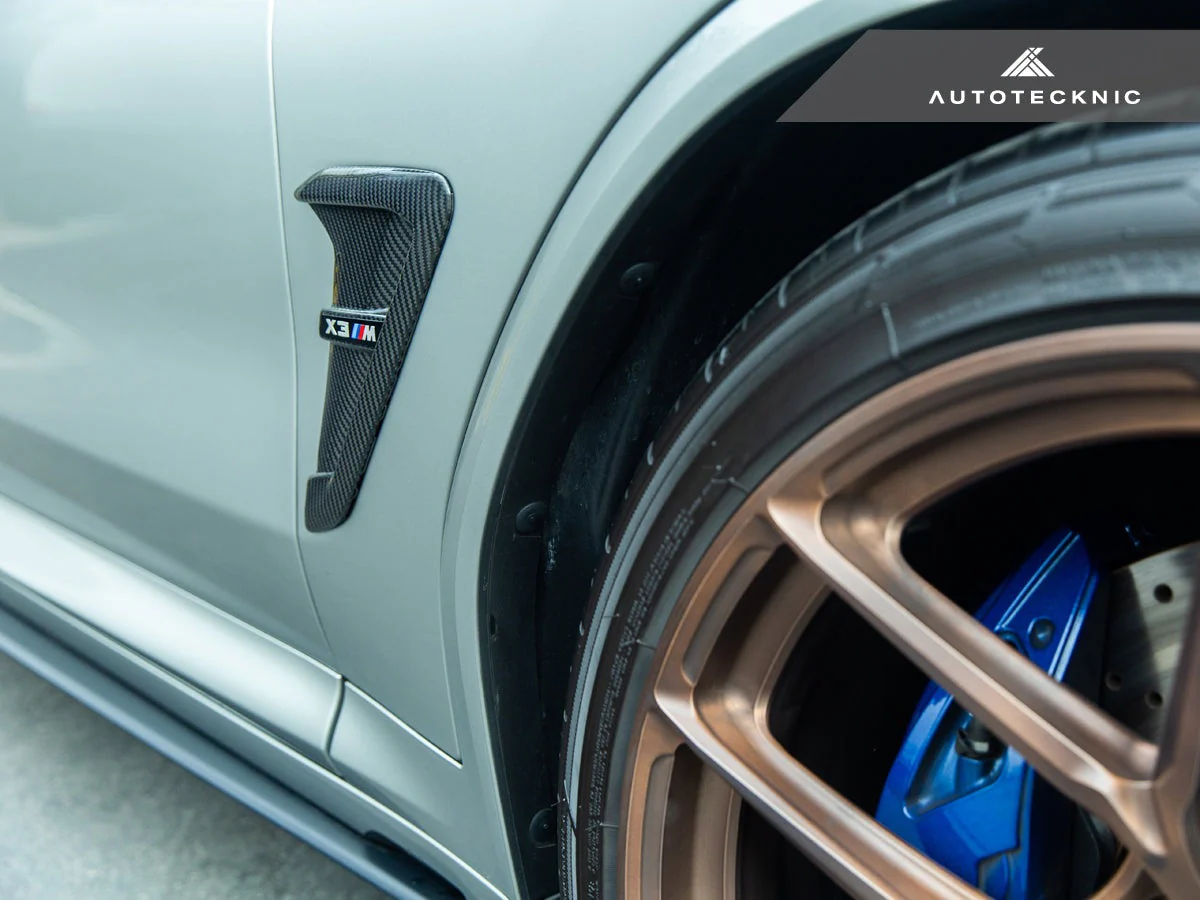 AutoTecknic Dry Carbon Fiber Fender Trim Set - F97 X3M | F98 X4M | G01 X3 | G02 X4 - Image 8