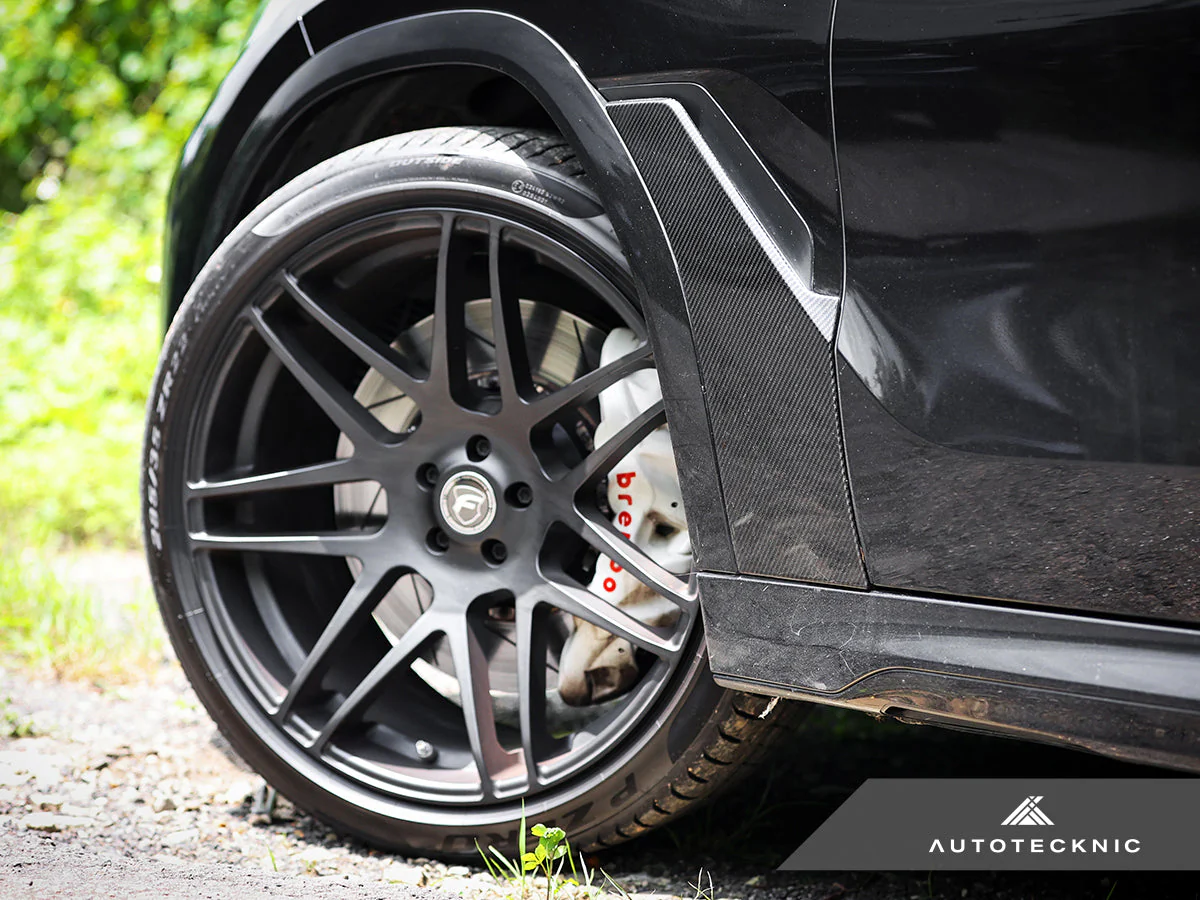 AutoTecknic Dry Carbon Fiber Fender Trim Set - G06 X6 - Image 8