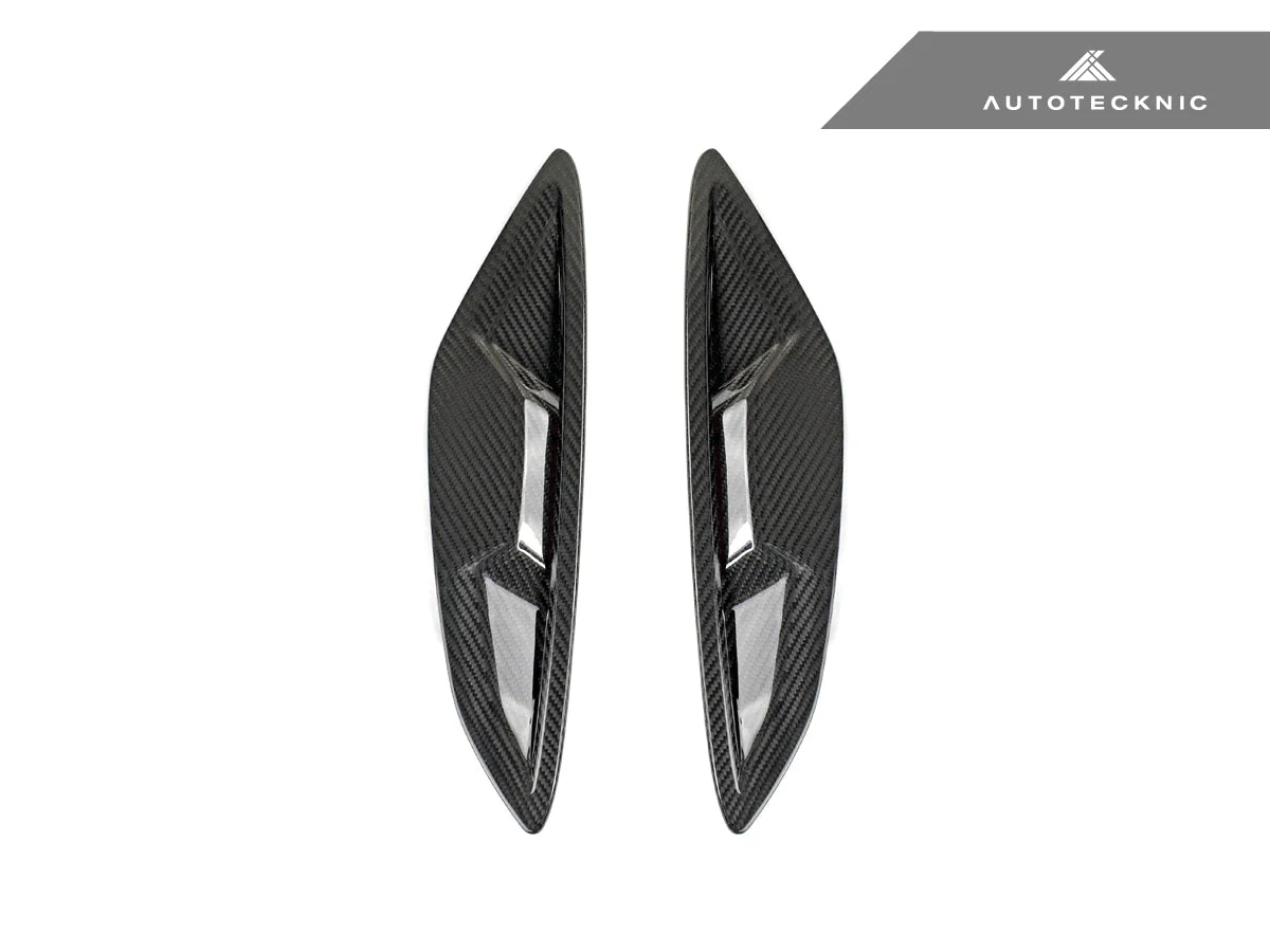 AutoTecknic Dry Carbon Fiber Fender Trim Set - G14/ G15/ G16 8-Series - Image 2