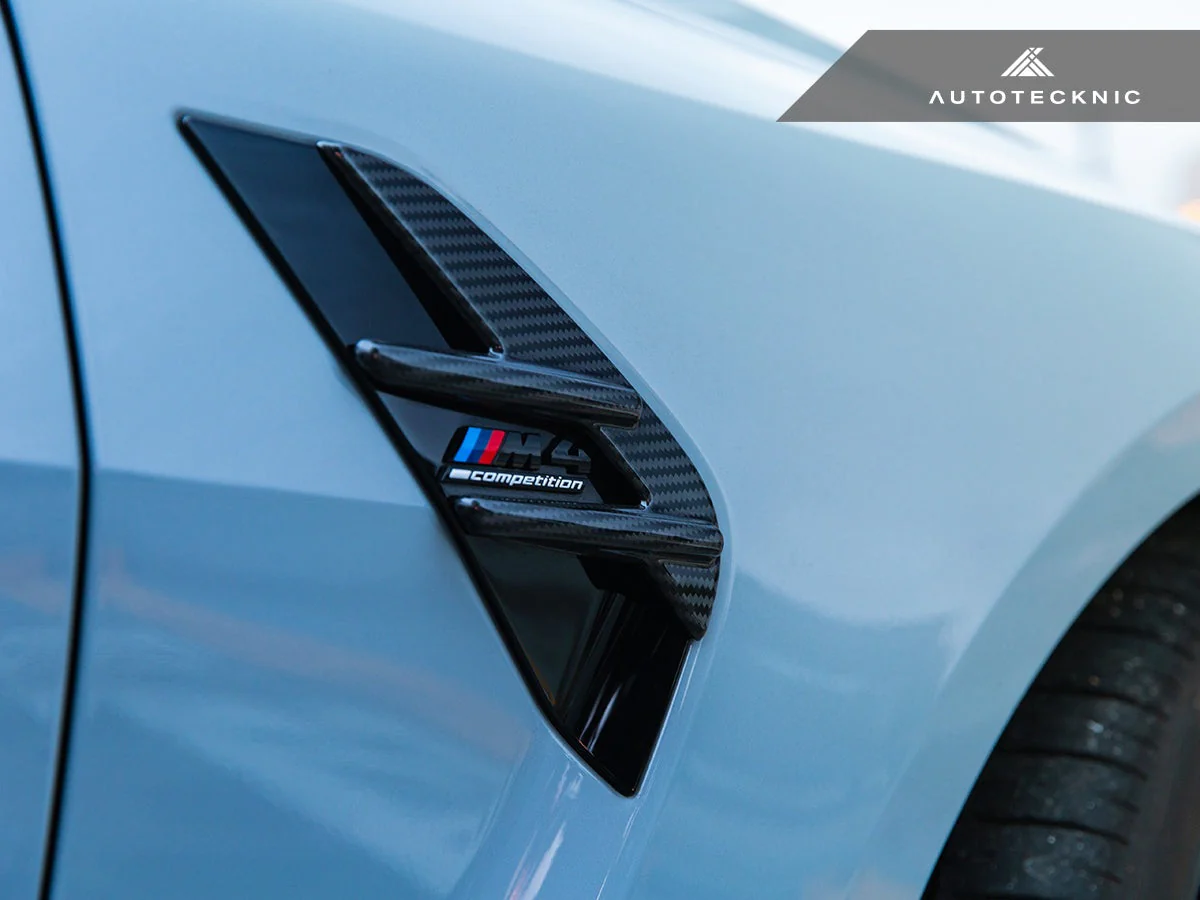 AutoTecknic Dry Carbon Fiber Fender Trim Set - G80 M3 | G82/ G83 M4 - Image 2