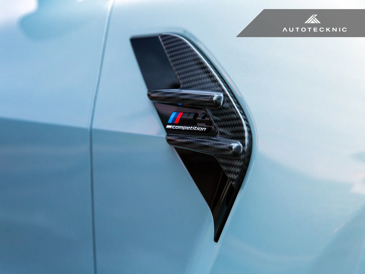 AutoTecknic Dry Carbon Fiber Fender Trim Set - G80 M3 | G82/ G83 M4 - Image 5
