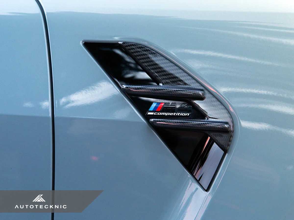 AutoTecknic Dry Carbon Fiber Fender Trim Set - G80 M3 | G82/ G83 M4 - Image 7