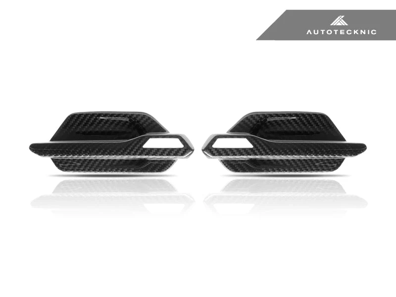AutoTecknic Dry Carbon Fiber Fender Trims - F87 M2 - Image 4