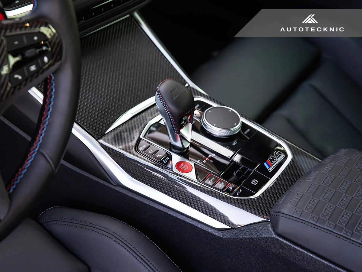 AutoTecknic Dry Carbon Fiber Interior Trim - G80 M3 | G82/ G83 M4 Pre-LCI - Image 2