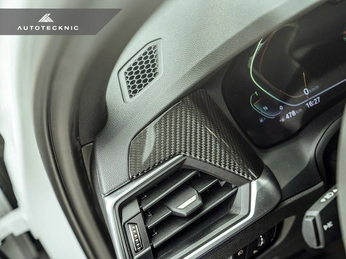AutoTecknic Dry Carbon Fiber Interior Trim - G80 M3 | G82/ G83 M4 Pre-LCI - Image 4