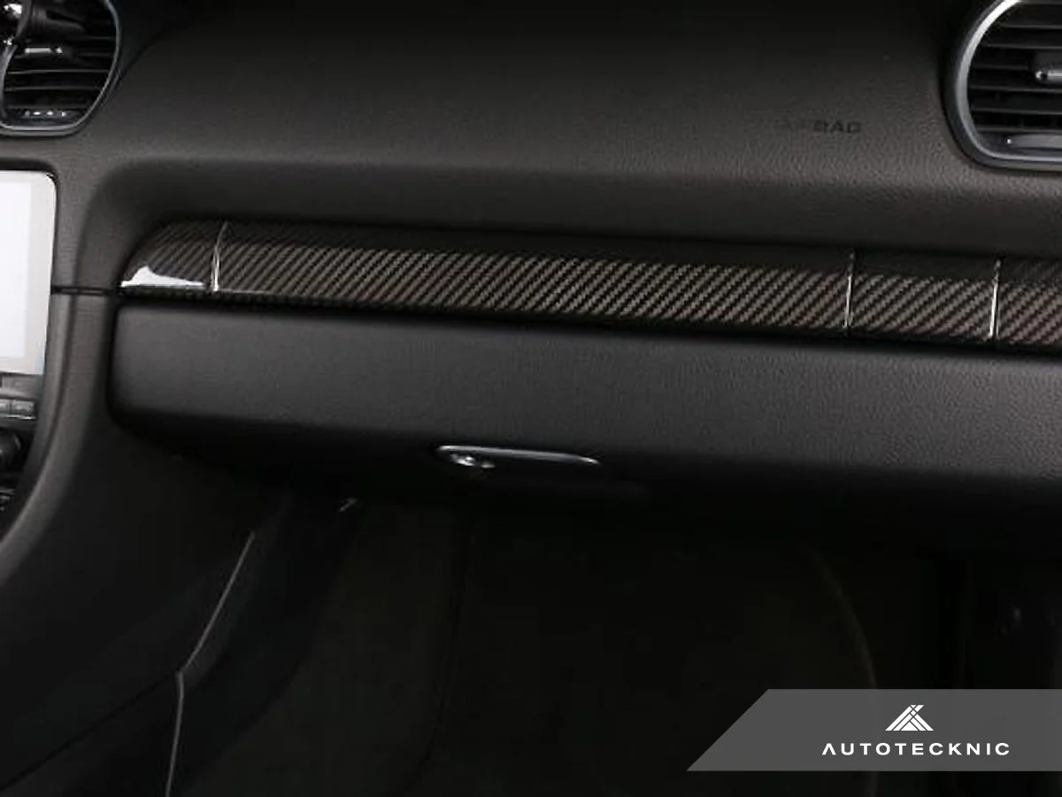 AutoTecknic Dry Carbon Fiber Interior Trim - Porsche 718 Cayman | Boxster - Image 2