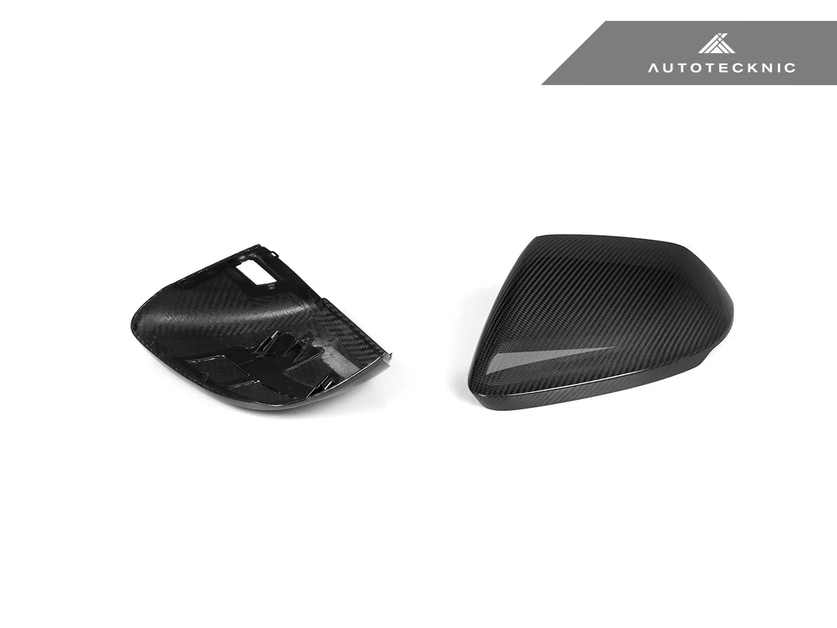AutoTecknic Dry Carbon Fiber Mirror Cap Set - Audi 4M8 Q8/ SQ8/ RSQ8 - Image 2