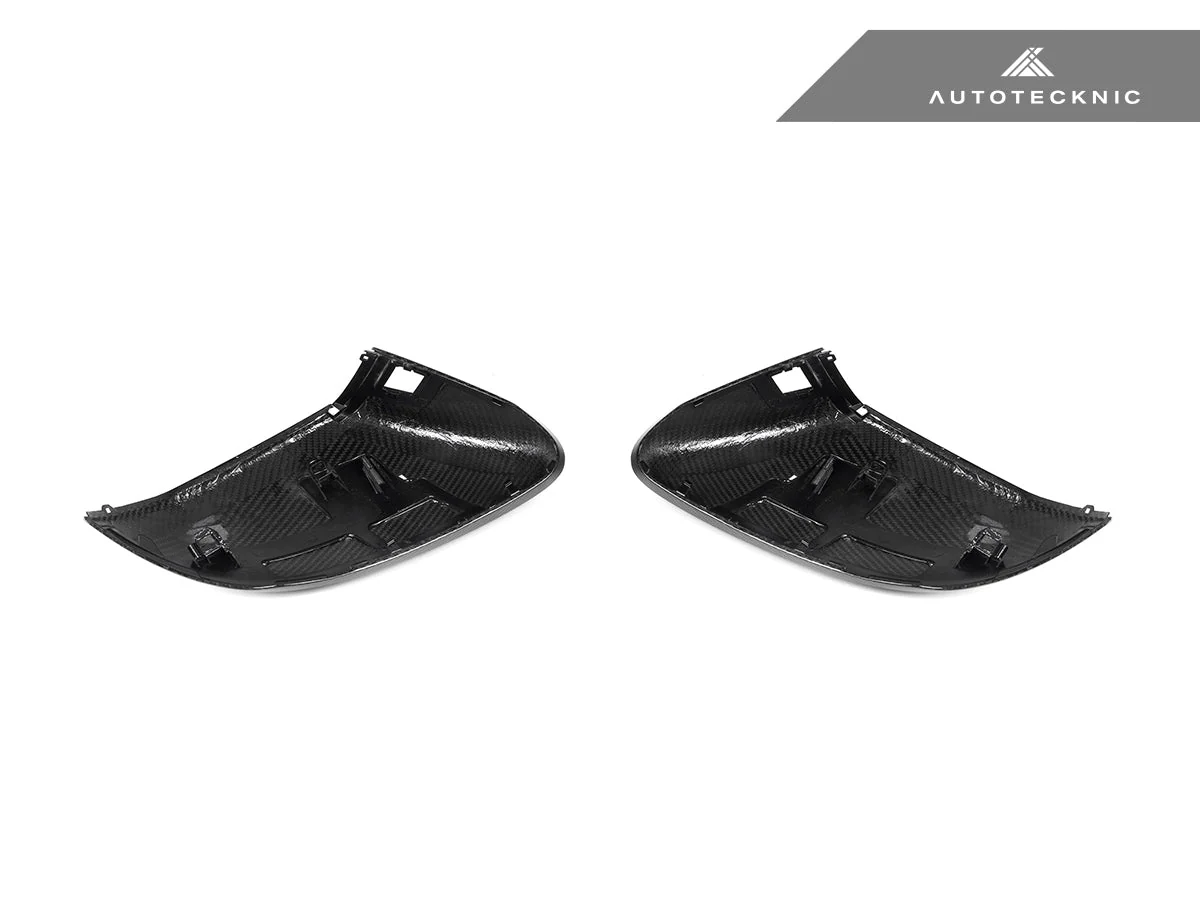 AutoTecknic Dry Carbon Fiber Mirror Cap Set - Audi 4M8 Q8/ SQ8/ RSQ8 - Image 4