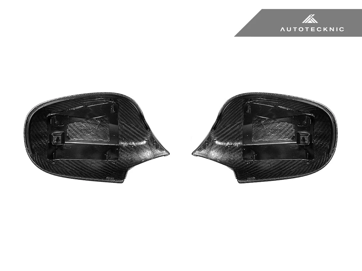 AutoTecknic Dry Carbon Fiber Mirror Cap Set - E82 1-Series LCI - Image 4