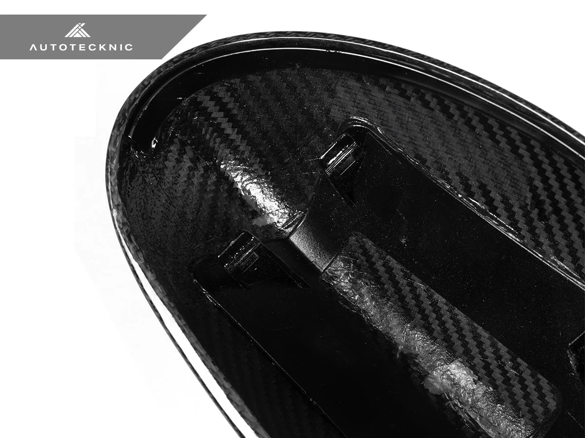AutoTecknic Dry Carbon Fiber Mirror Cap Set - E92 3-Series Coupe Pre-LCI - Image 6