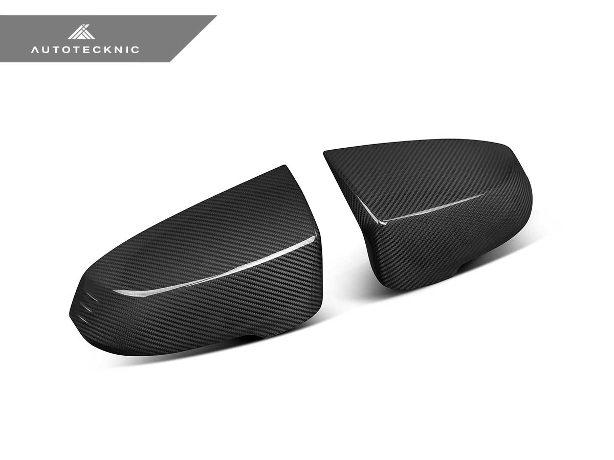 AutoTecknic Dry Carbon Fiber Mirror Cap Set - F74 M235 xDrive Gran Coupe - Image 3