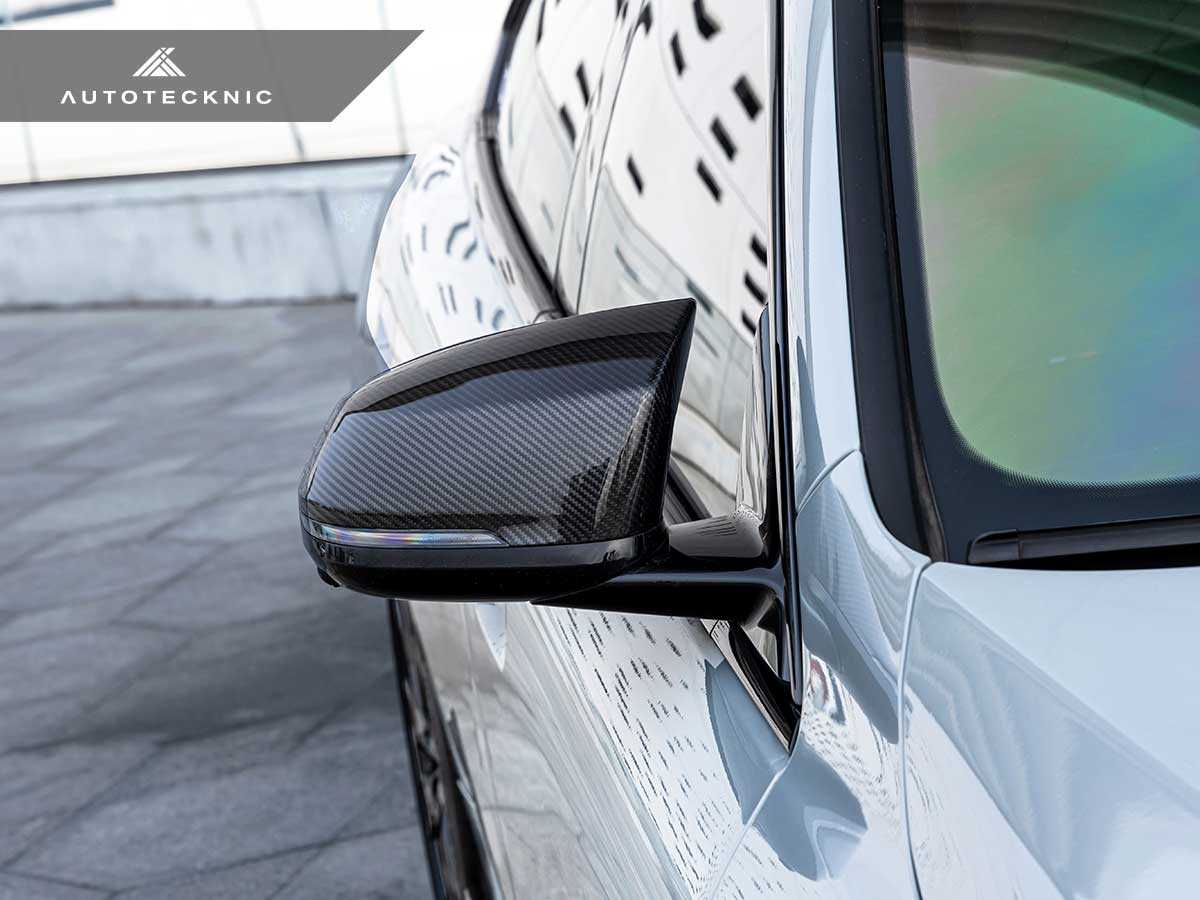 AutoTecknic Dry Carbon Fiber Mirror Cap Set - F74 M235 xDrive Gran Coupe - Image 4