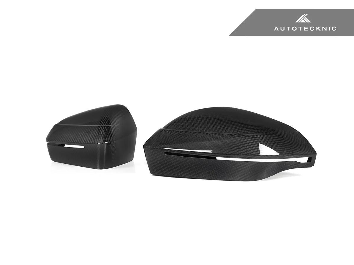 AutoTecknic Dry Carbon Fiber Mirror Cap Set - G60 5-Series | G70 7-Series - Image 2