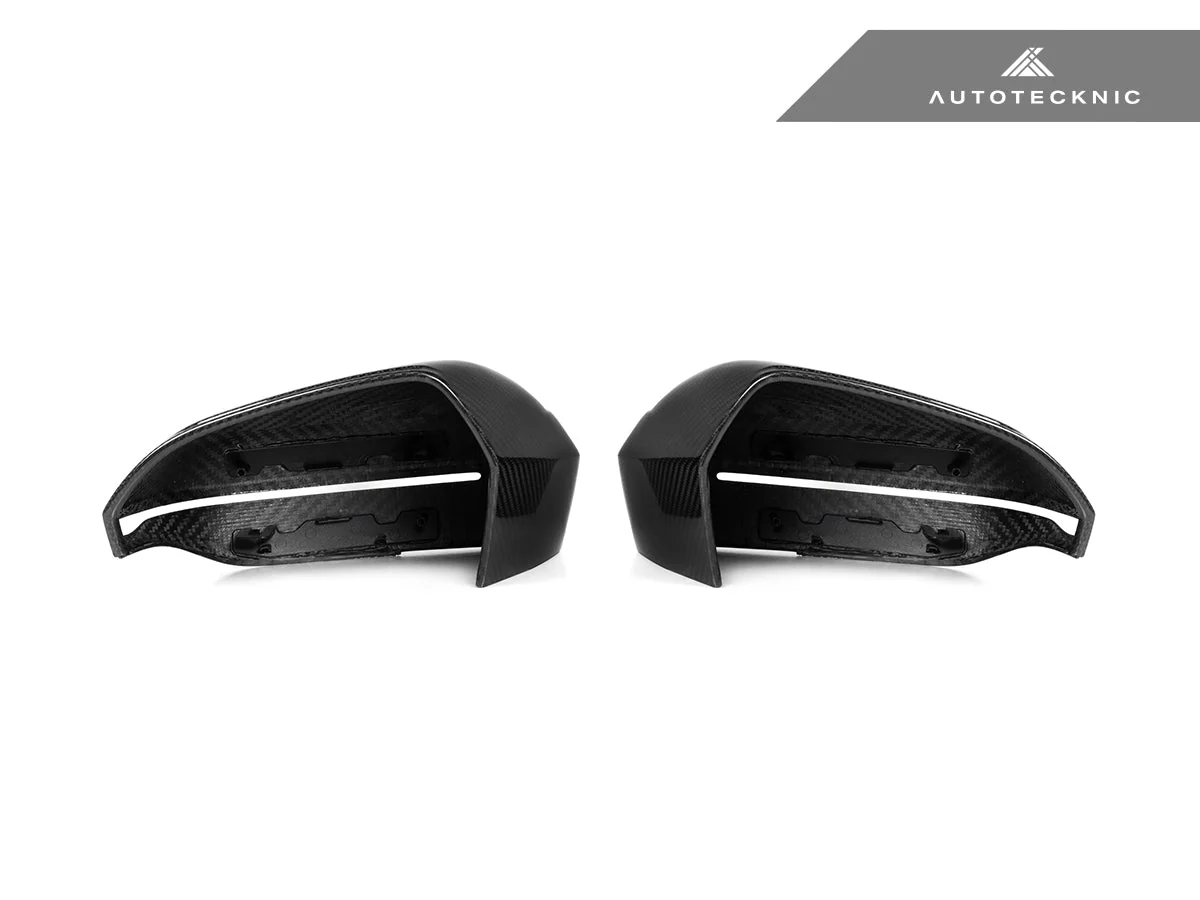 AutoTecknic Dry Carbon Fiber Mirror Cap Set - G60 5-Series | G70 7-Series - Image 7