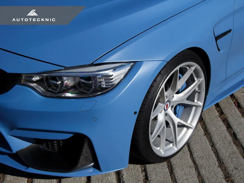 AutoTecknic Dry Carbon Fiber Performante Aero Splitters - F80 M3 | F82 M4 - Image 4