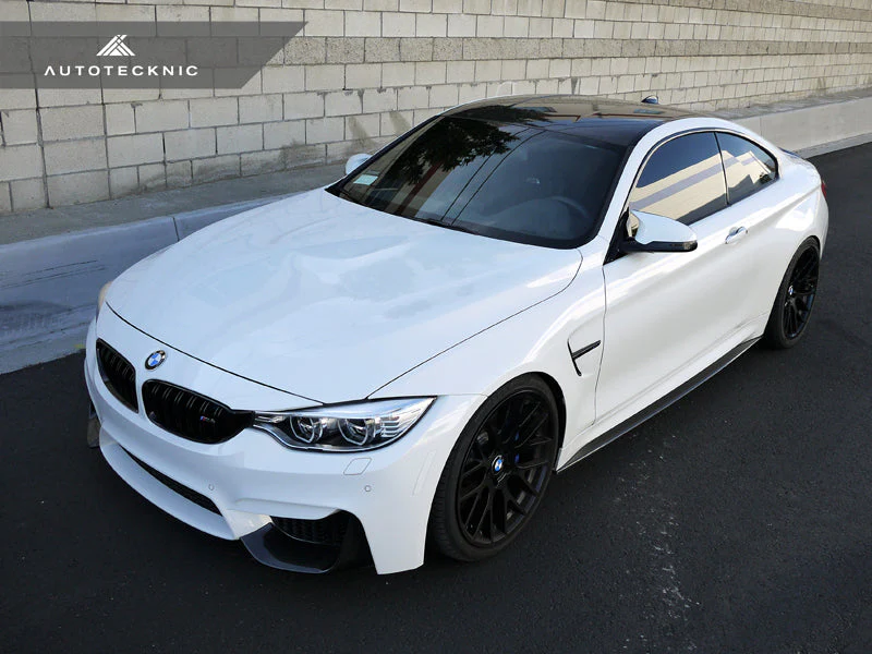 AutoTecknic Dry Carbon Fiber Performante Aero Splitters - F80 M3 | F82 M4 - Image 6