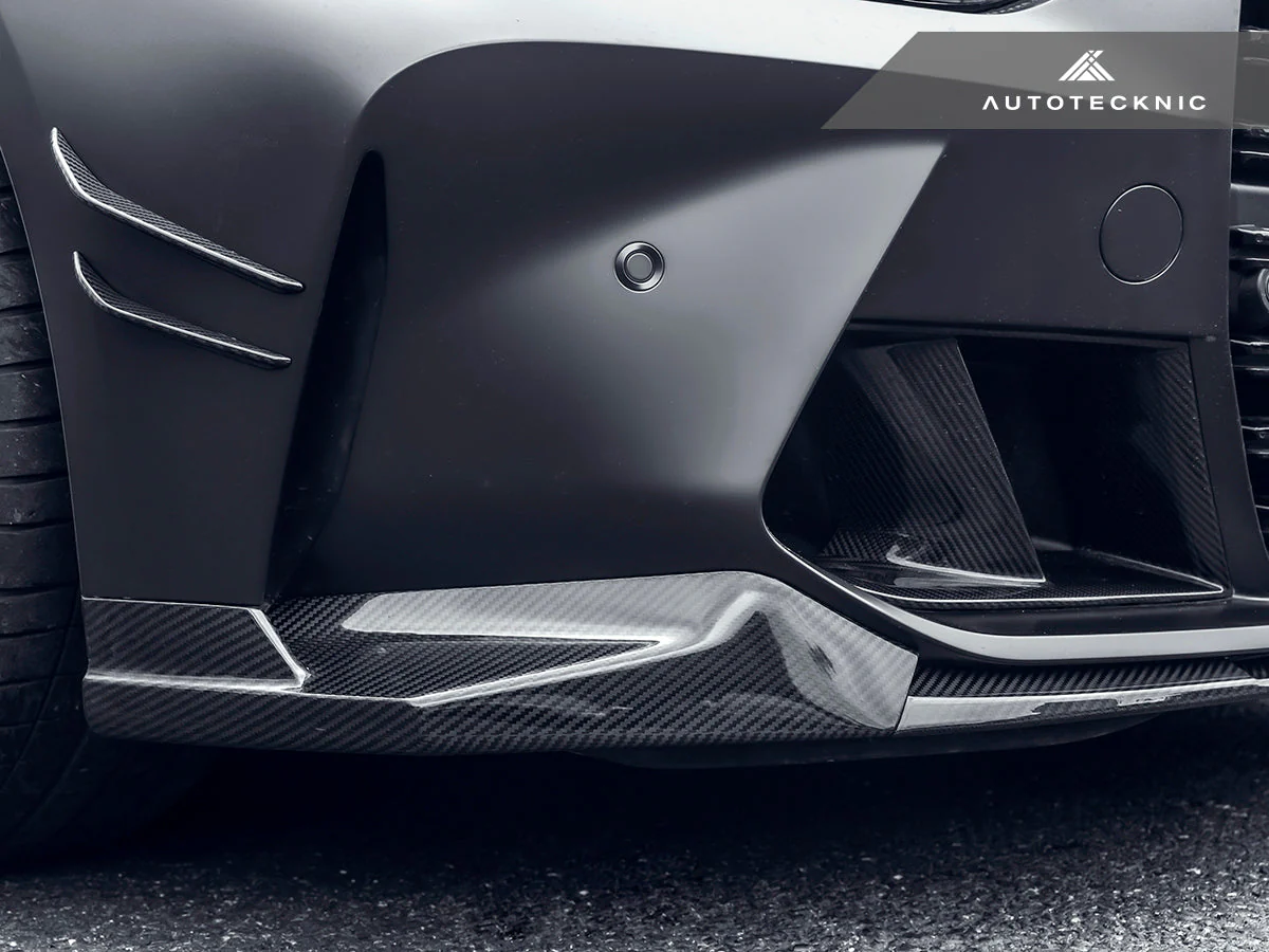 AutoTecknic Dry Carbon Fiber Performante Front Aero Lip - G80 M3 | G82/ G83 M4 - Image 8