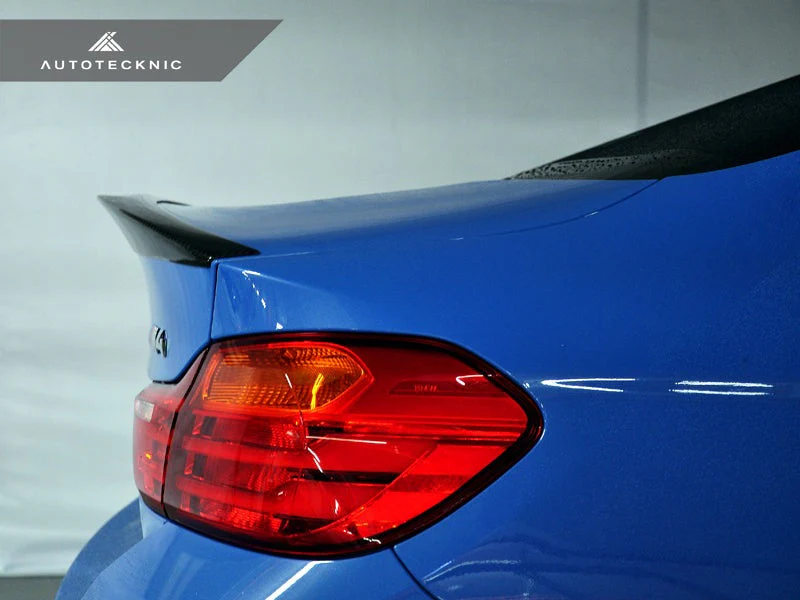 AutoTecknic Dry Carbon Fiber Performante Trunk Spoiler - F82 M4 | M4 Competition - Image 4